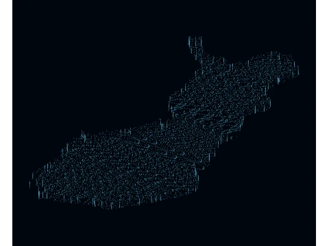 Finland Topographic Relief Map STL for 3D Printing 3D Print Model
