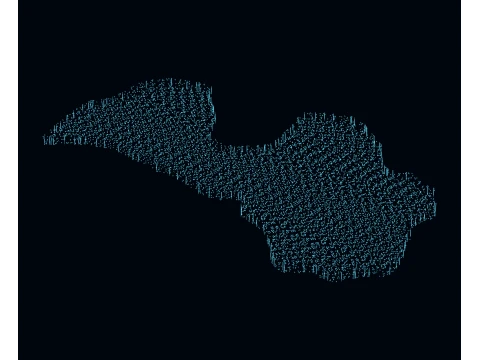 Latvia Topographic Relief Map STL for 3D Printing 3D Print Model