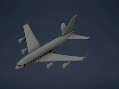 Airbus 3D Modell