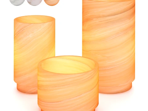 Tealight Holder Leonidas 3D Model