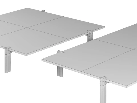 Aurore Coffee Table 3D Model