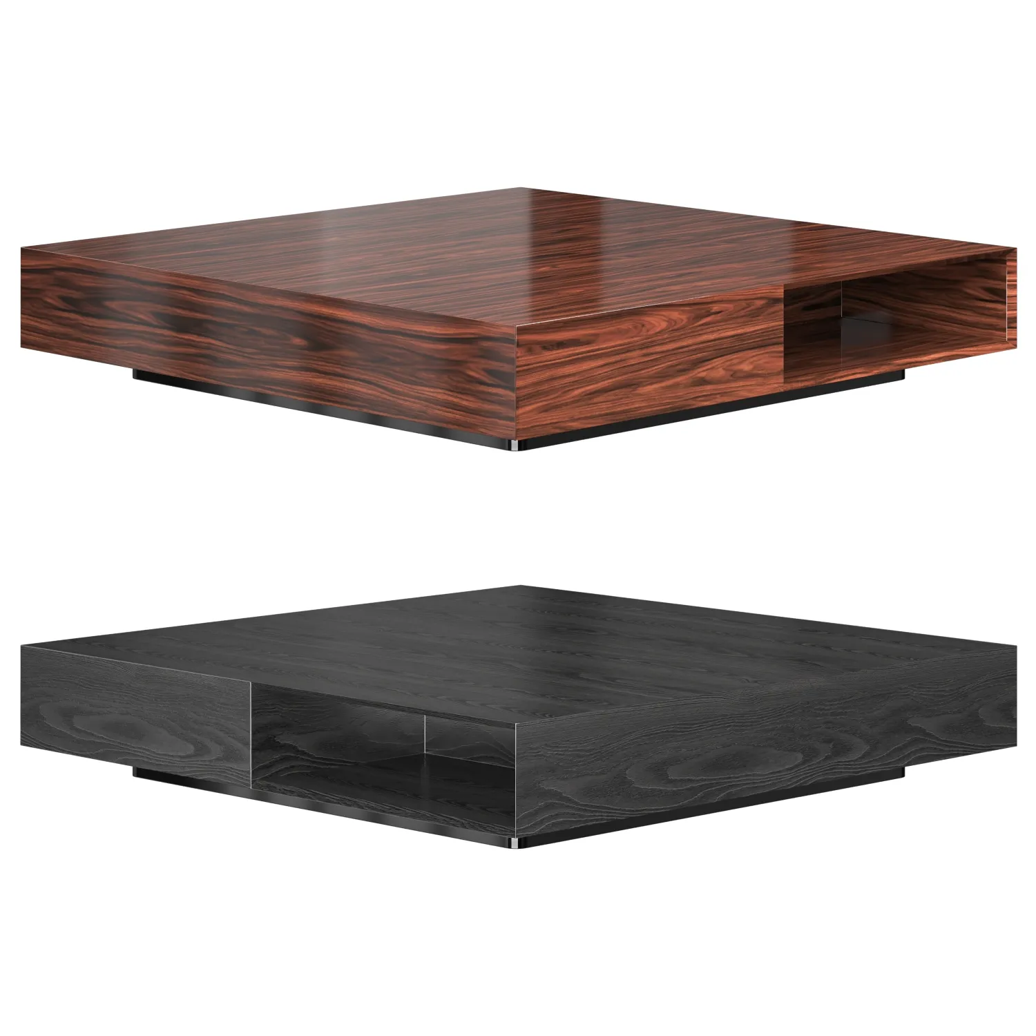 Lucile Coffee Table 3D Model .c4d .max .obj .3ds .fbx .stl .blend 