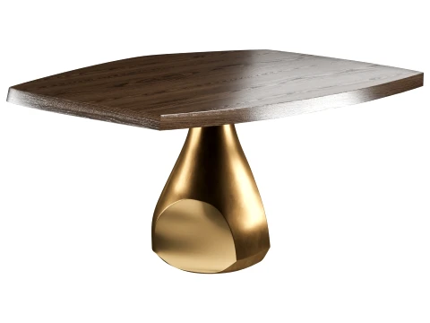 Pukalu Dining Table 02 VAN ROSSUM 3D Model