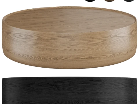 Curvum Coffee Table Van Rossum 3D Model