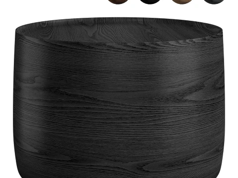 Curvum Side Table Van Rossum 3D Model