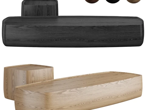 Curvum Salontafel 03 Van Rossum 3D Model