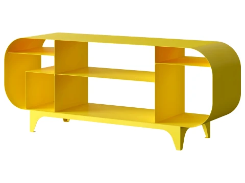 Grace Blue Console Officine Tamborrino 3D Model