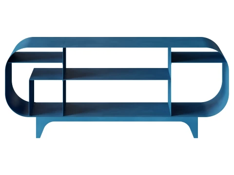 Grace Blue Console Officine Tamborrino 3D Model