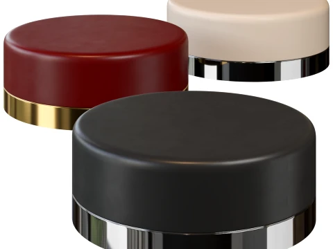 The Closed Cuff Vignette Cocktail Table 3D Model