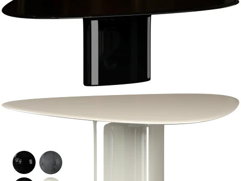Aambeeld Eettafel VAN ROSSUM 3D Model