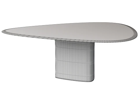 Anvil Dining Table VAN ROSSUM 3D Model