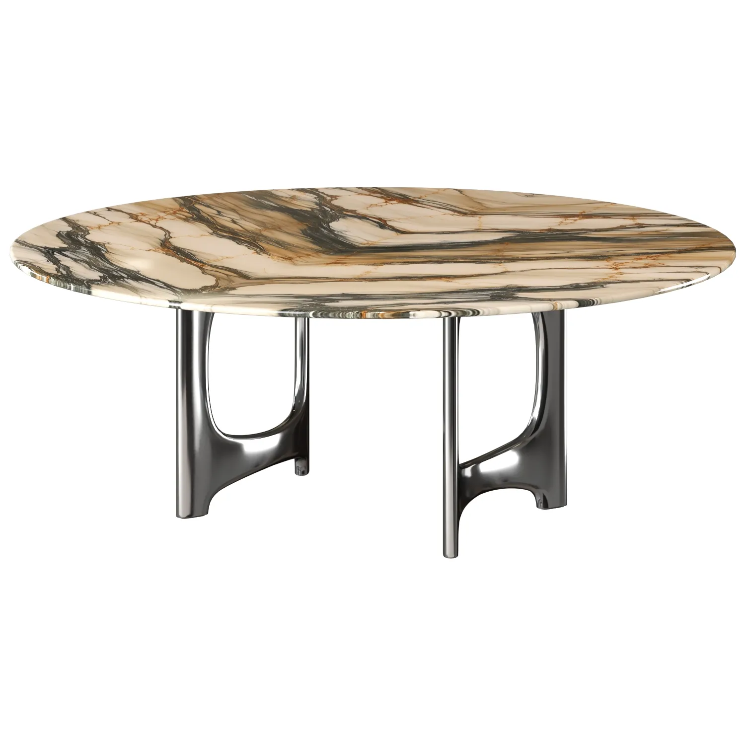Blaine Dining Table - two sizes 3D Model .c4d .max .obj .3ds .fbx .stl .blend