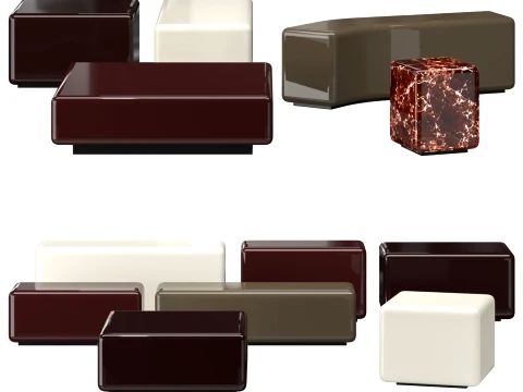 Fill Coffee Table 3D Model