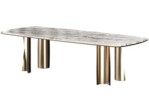Cantori Ulisse Dining Table 3D Model