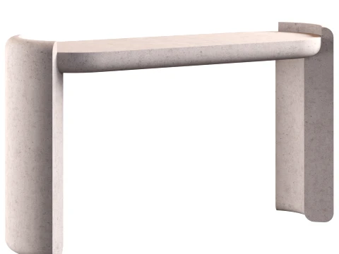 Fuente Console Pimar Limestone 3D Model