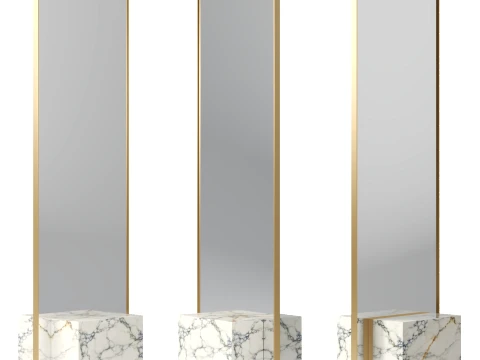 Espejo de pie Slash Carlyle Collective Modelo 3D