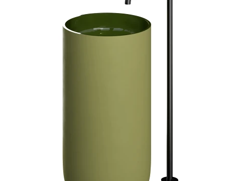 Freestanding Clay Basins FB I Studio LOHO 3D Model
