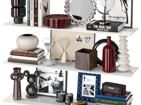 Decorative set AG01 3D Model