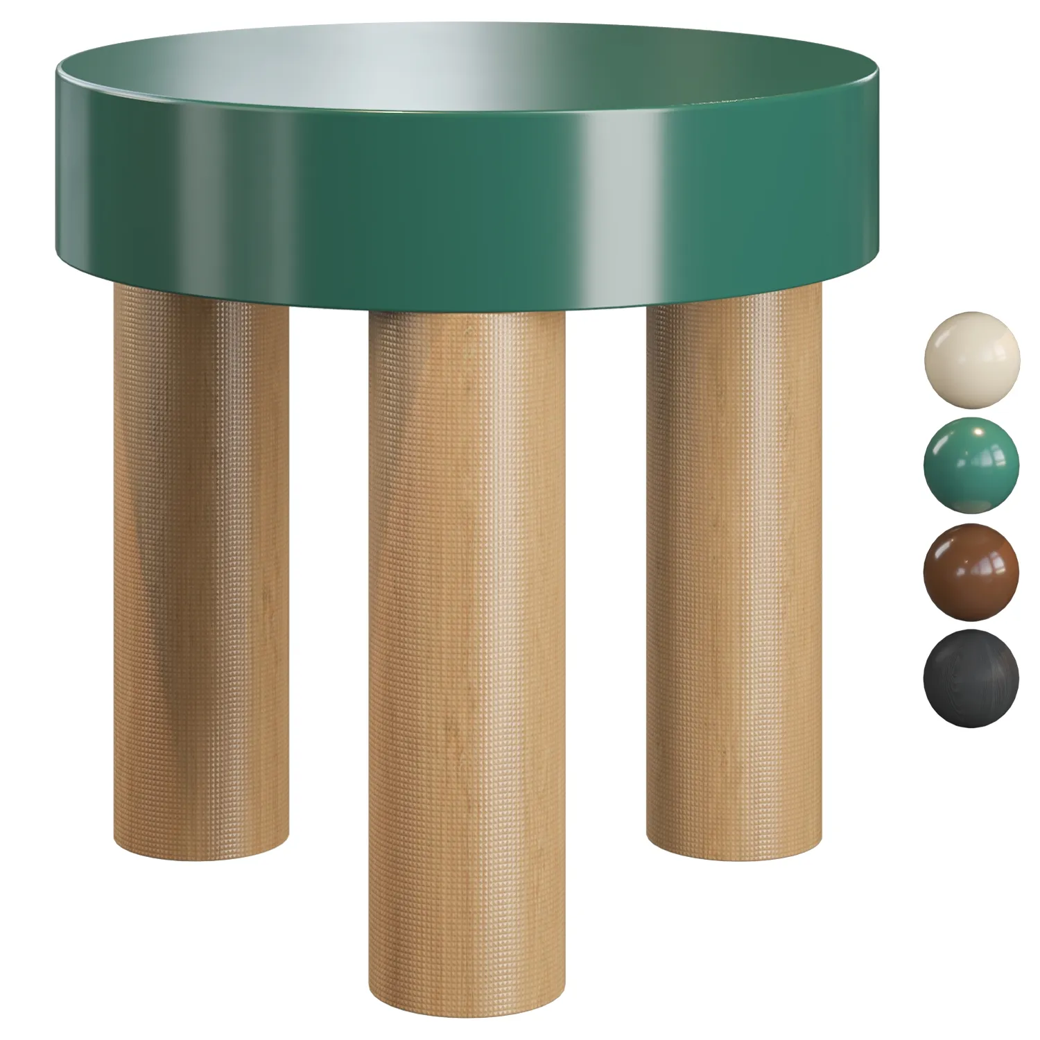 Coffee table Yo-Yo Manner Matter 3D Model .c4d .max .obj .3ds .fbx .stl .blend 