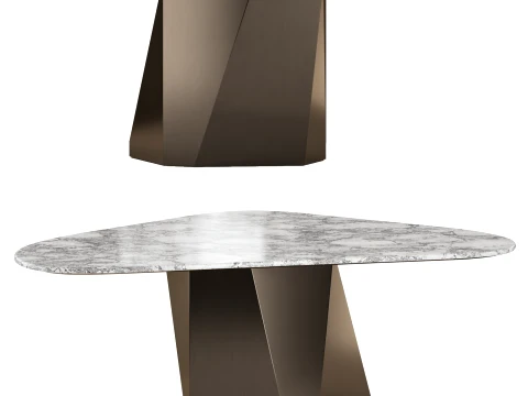 Leroy Dining Tables Carlyle Collective 3D Model