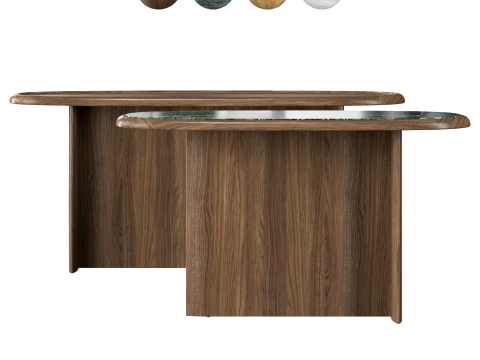 Suiseki Console Riva1920 3D Model