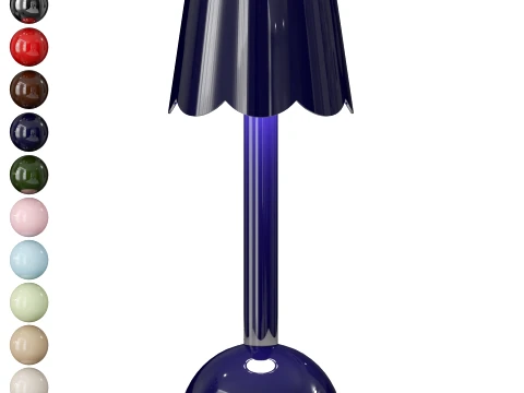 Rechargeable Bobbin Lamps Addison Ross 3D Model
