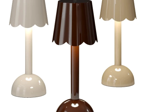 Rechargeable Bobbin Lamps Addison Ross 3D Model