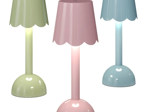 Rechargeable Bobbin Lamps Addison Ross 3D Model