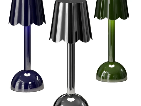 Rechargeable Bobbin Lamps Addison Ross 3D Model