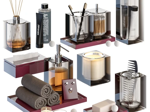 Decorative set AG04 Vallve 3D Modell