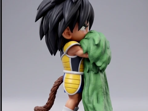 Mini Broly 3D Print Model