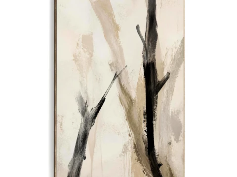 Plaster Two Photo Frame 762 3D Model