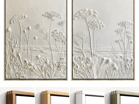 Plaster Two Frame B-41 3D Модель