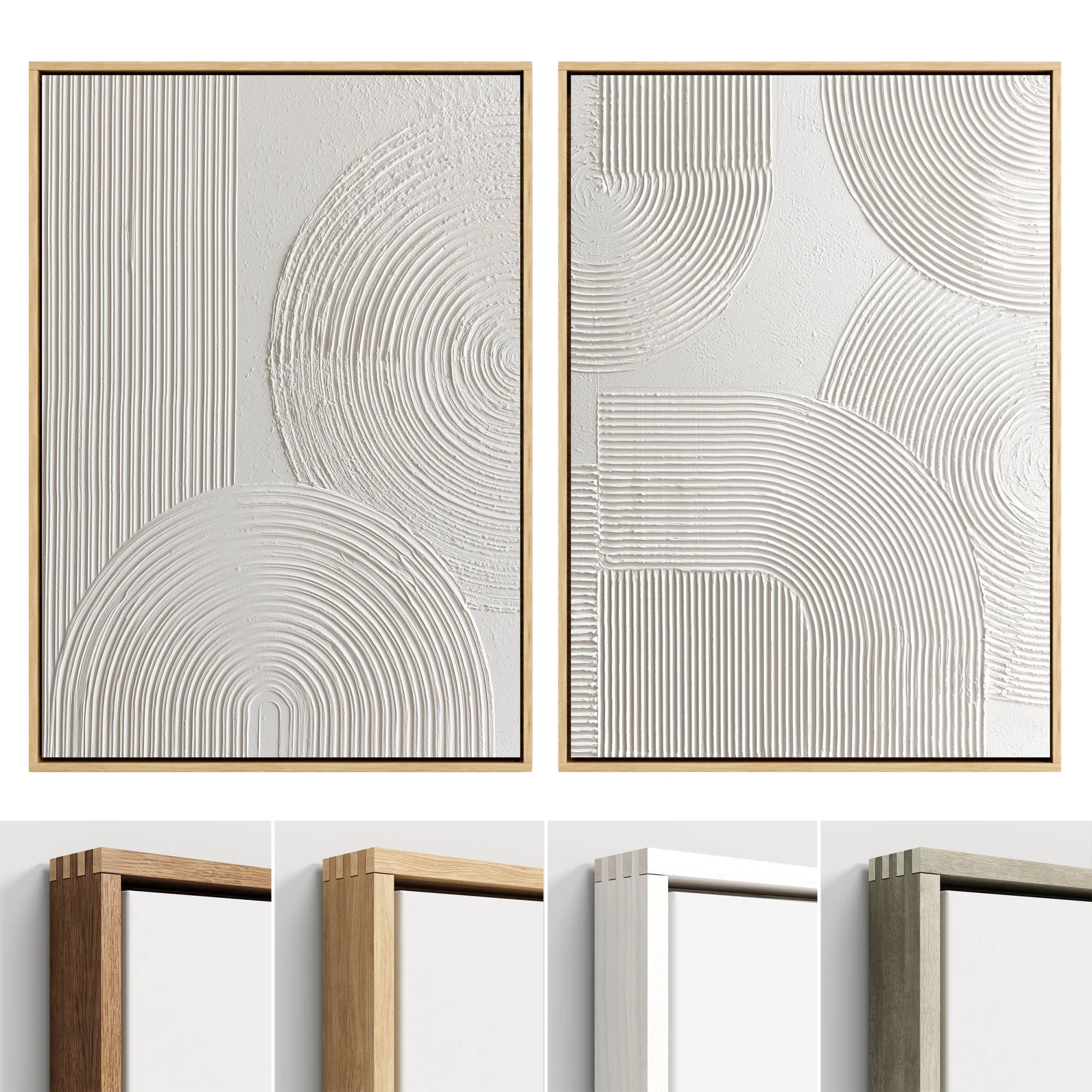 Plaster Two Frame B-40 3D Model .c4d .max .obj .3ds .fbx .stl .blend 