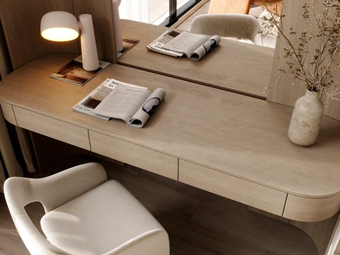 Bedroom 01 3D Model