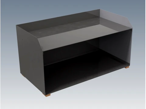 Metal Shoe Rack Sheet Metal Furniture CAD Model 3D Model