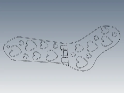 Sock Blocker Size 25 - 27 cm - RUS 39 - 41 3D Print Model 3D Model