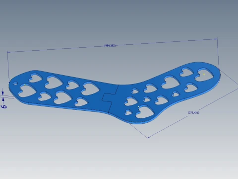 Sock Blocker Size 27 - 28 cm - RUS 41 - 43 3D Print Model 3D Model
