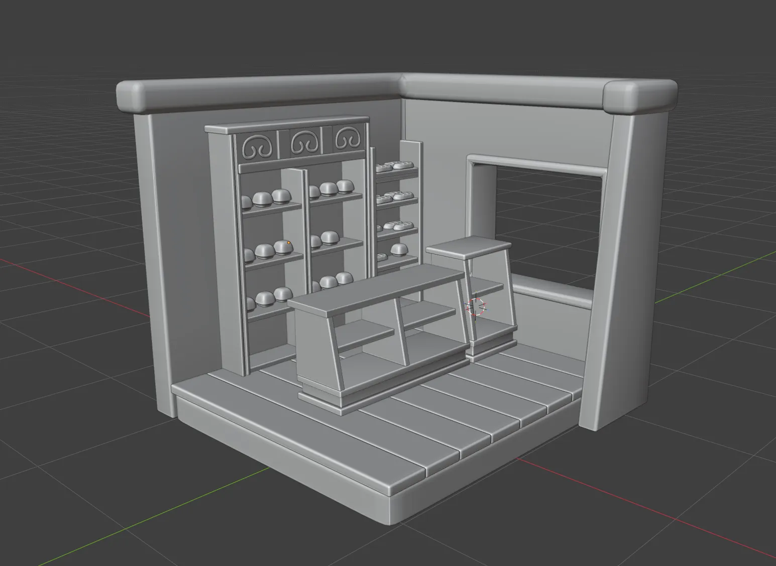 Pekarnya 3D Model .c4d .max .obj .3ds .fbx .stl .blend 
