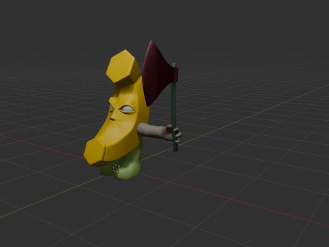 Banan 3D Model