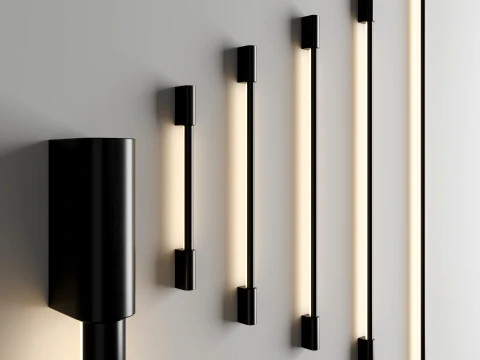 SCAN Lampatron wall light 3D Model