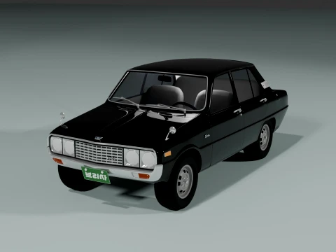 1974 Kia Brisa S-1000 3D Model