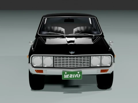 1974 Kia Brisa S-1000 3D Model