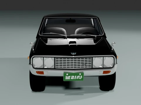 1974 Kia Brisa S-1000 3D Model