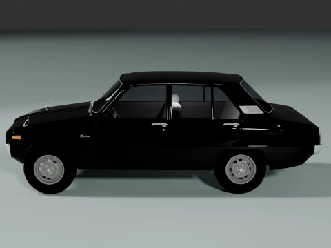 1974 Kia Brisa S-1000 3D Model