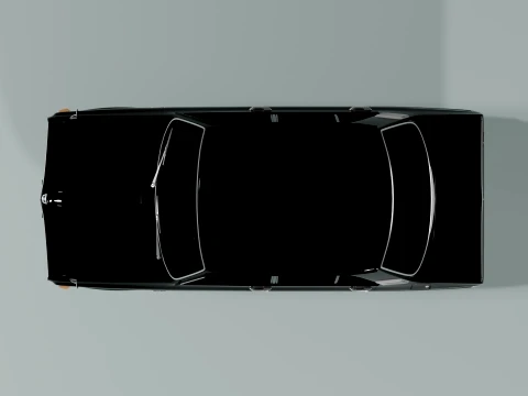 1974 Kia Brisa S-1000 3D Model