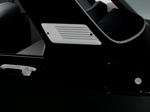 1974 Kia Brisa S-1000 3D Model