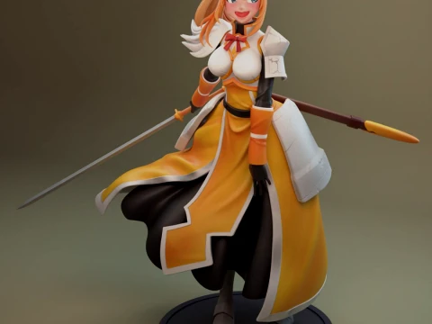 Kegelapan - Konosuba Model Cetak 3D
