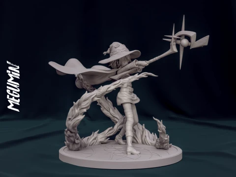 Megumin - Konosuba 3D Print Model