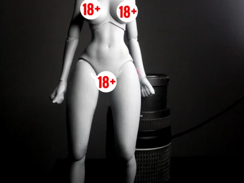 Meru the succubus BJD Model Cetak 3D